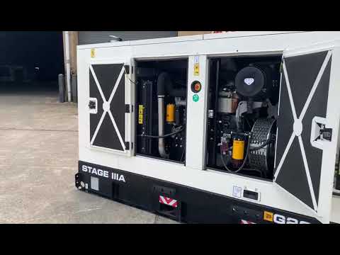 YEAR 2019 JCB G201RS 220 kva Stage 3a rental set ONLY 911 hours