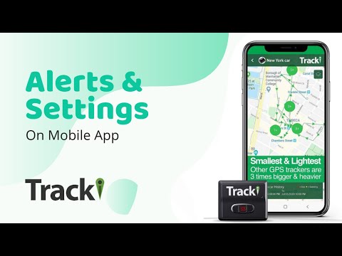 Tracki -  Settings and Alerts