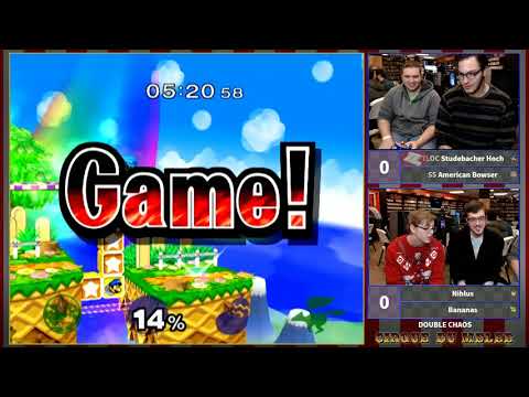 CDM 2017 - Nihlus + Bananas vs Studebacher Hoch + American Bowser - Doubles Chaos Melee