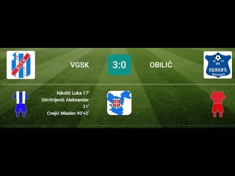 PS ZONA 17. KOLO FK VGSK V.Gradište - FK OBILIĆ Živica (3:0)