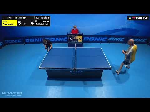 11:35 Ihor Sukovatyi - Petro Pidleteichuk 19.07.2023 TT Euro.Cup Ukraine Master. Table 3