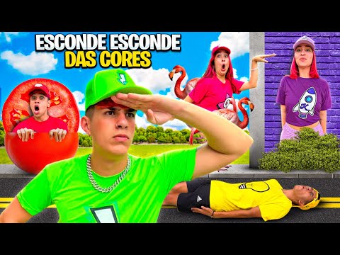 ESCONDE ESCONDE DE CORES *nos camuflamos?