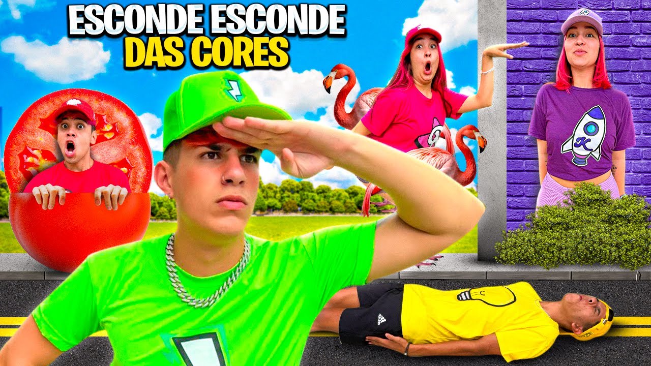 ESCONDE ESCONDE DE CORES *nos camuflamos?