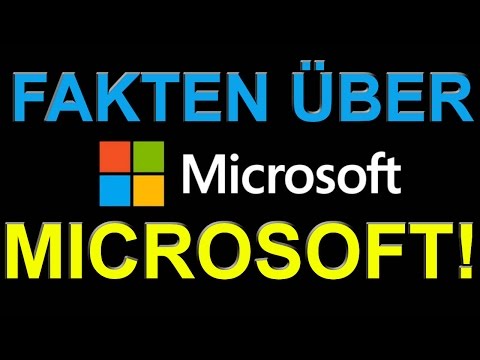 ERSTAUNLICHE FAKTEN ÜBER MICROSOFT! - BILL GATES!