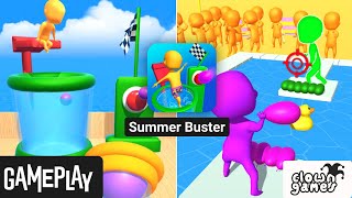 Summer Buster Gameplay | Hypercasual game | Summer is coming