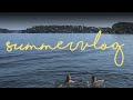 swimming naked | summer vlog in sweden :)