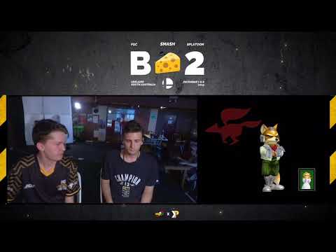 Big Cheese 2 SSBM: Sock vs McCloud (Fox vs Peach) - Pools