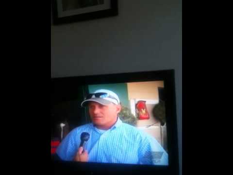 Trainer Jerry Wallace on Fire!!!!