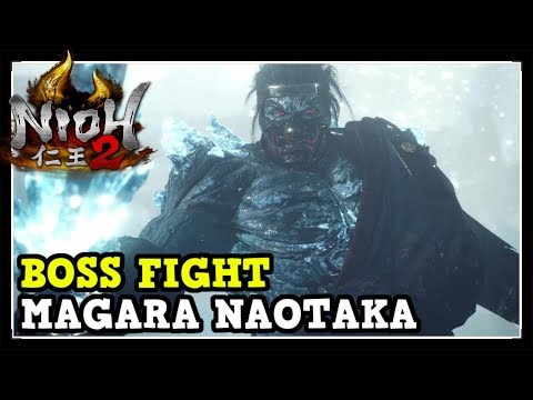 Nioh 2: Magara Naotaka Boss Fight (Magara Naotaka Boss Fight in Corpses and Ice)