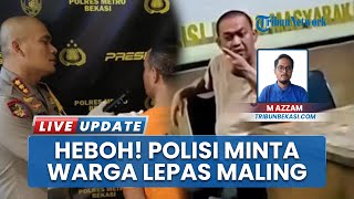 Polisi Suruh Lepas Maling Motor yang Ditangkap Warga, Anggota Polsek Cikarang Utara Diperiksa Propam