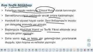 Eğitim Vadisi AYT Edebiyat 13.Föy Milli Edebiyat Dönemi Şiiri Konu Anlatım Videoları