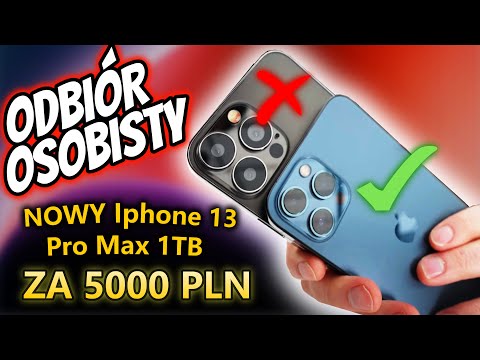 OJCIEC WKOPAŁ SYNA? - NOWY IPHONE 13 Pro Max 1TB za 5000 PLN z OLX - OSZUSTWO - odbiór osobisty