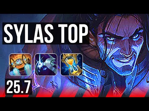 SYLAS vs GNAR (TOP) | 10 solo kills | BR Challenger | 25.7