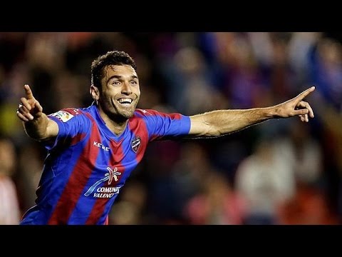 Levante vs Granada 2-1 23/02/2015 GOAL David Barral