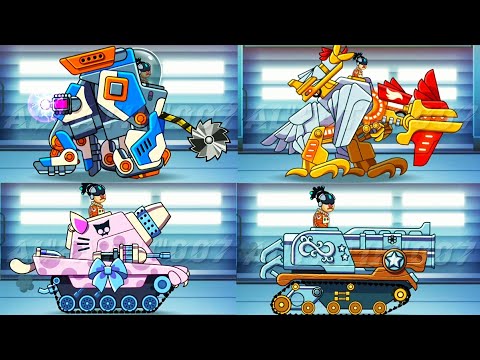 EVOLUTION OF TANK HILLS OF STEEL EVOLUTION HILLS OF STEEL 2023 BANOTOP HOMEANIMATION GERAND