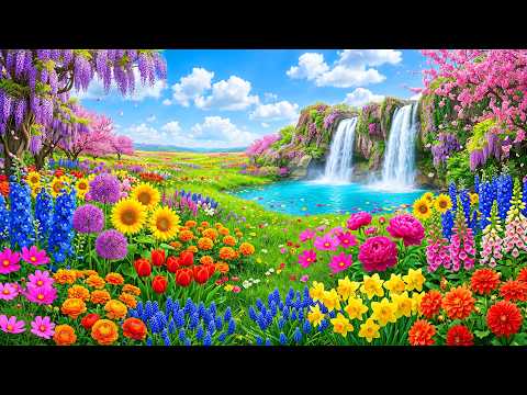 (NO ADS) Serene Morning Piano 🎹🌿 • Relaxing Music for Stress Relief & Inner Peace 🌸