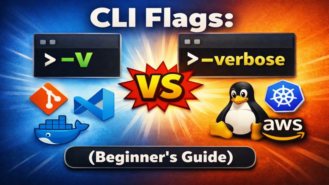 Stop Guessing: Understand CLI Flags (-v, --verbose)