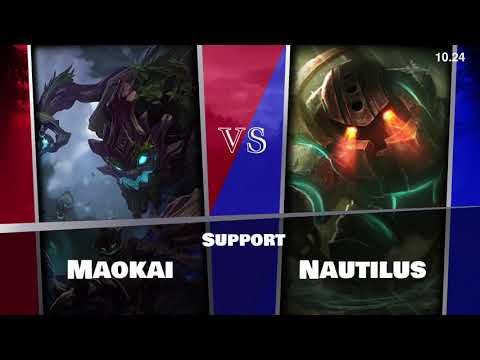 Patch 10.24 Maokai Support NA Challenger vs Nautilus