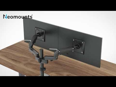 Neomounts DS70-750BL2 Monitor Tischhalterung video preview