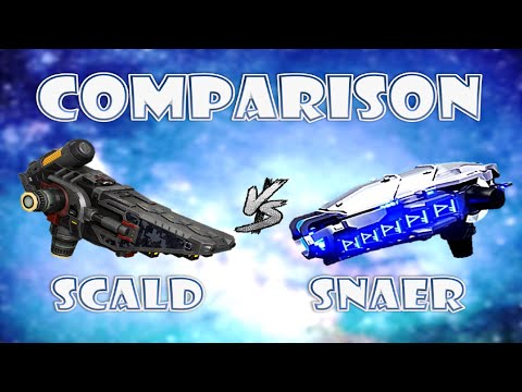 Scald vs Snaer light weapons comparison war robots