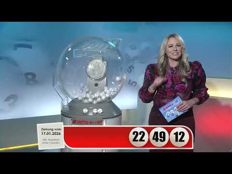 LOTTO 6aus49-Gewinnzahlen von Samstag, 17.01.2026