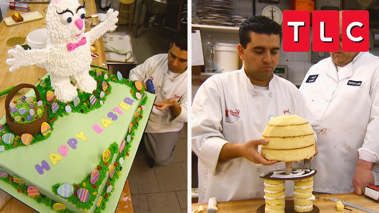 A Bunny Cake Just In Time for Easter! | Cake Boss | TLC