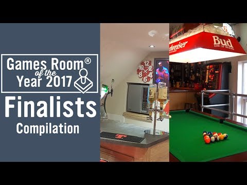 Games Room of the Year 2017 Finalists Compilation