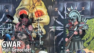 GWAR - Hail, Genocide! - Live @ CWMP - The Woodlands, TX 8/13/23 4K HDR