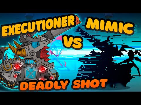 Deadly shot: Mimic vs Executioner - Cartoons about tanks