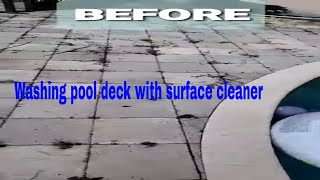 Before and after video paver washing
