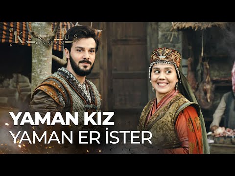Aktemur'un gönlünü kaptırdığı yaman kız... - Kuruluş Osman 100. Bölüm