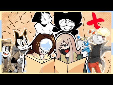 Kuri and Yurie: The Quest For Sanity | Reading Bendy and Boris: The Quest For The Ink Machine