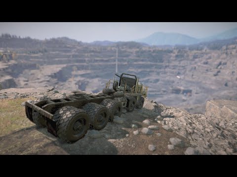 SnowRunner : IN THE WRONG PLACE || DRAMIS D150T || ZHERBAI QUARRIES