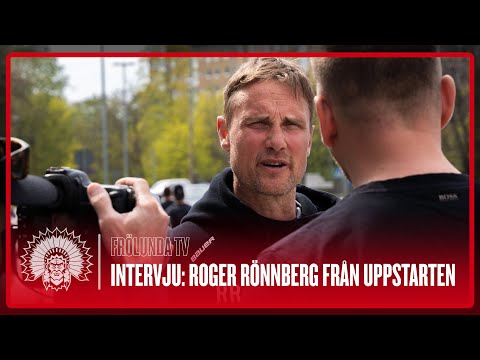 Frölunda: Youtube: Intervju: Roger Rönnberg från Frölundas uppstart 21/22