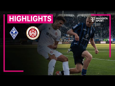 SV Waldhof Mannheim - SV Wehen Wiesbaden | Highlights 3. Liga | MAGENTA SPORT