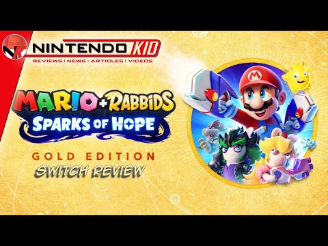 Mario + Rabbids: Sparks of Hope GOLD Edition Nintendo Switch Review!