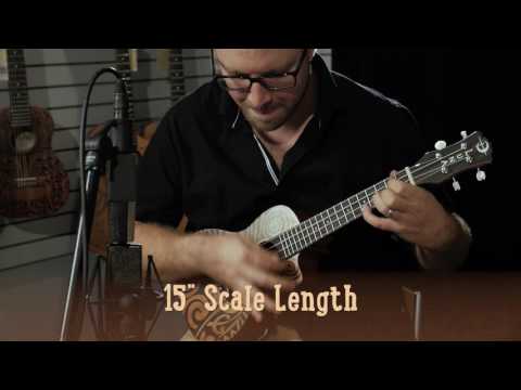 Обзор укулеле Luna UKE Tribal Concert EL