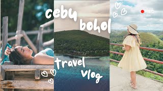 Travel VLOG: CEBU & BOHOL Trip in the Philippines | Kawasan Falls, Oslob, Chocolate Hills & Panglao
