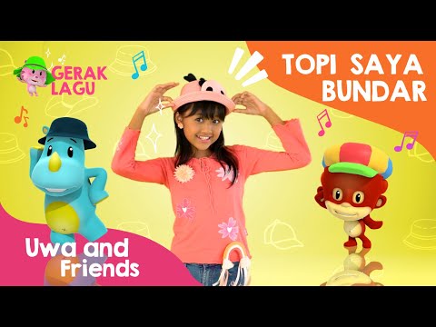 Gerak Lagu Topi Saya Bundar - Dance PAUD