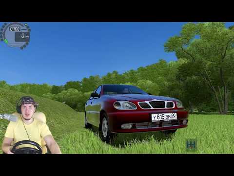 ПАПА КУПИЛ МНЕ НОВУЮ МАШИНУ - LANOS в City Car Driving + РУЛЬ