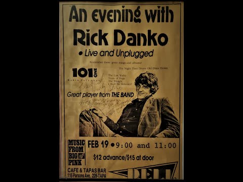 Rick Danko wsg Ed Kercher & Hurly Stone Band 02.19.1993 Columbus, OH Complete SBD