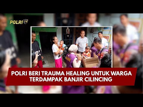PRESISI UPDATE: POLRI BERI TRAUMA HEALING UNTUK WARGA TERDAMPAK BANJIR CILINCING 14/01/26 (18.00)