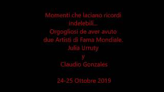 Julia Urruty y Claudio Gonzales