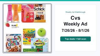 Cvs Weekly Ad (7/26/26 - 8/1/26) Top 10 Deals