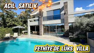 🔥 ACİL SATILIK LÜKS MÜSTAKİL VİLLA ✅ Muğla Fethiye’de Satılık Ölüdeniz’e Yakın V