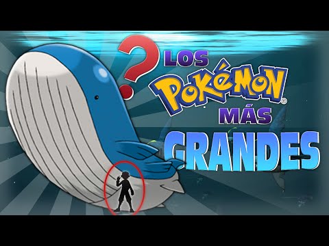 Los POKEMON más GRANDES y FUERTES - TOP 10