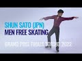 Shun SATO JPN Men Free Skating Torino 2022 GPFigure