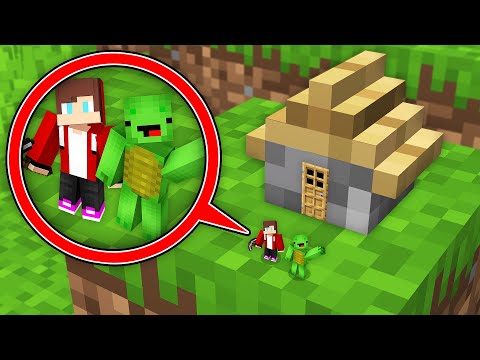 Mikey & JJ - Minecraft - Mikey & JJ Found this TINY SECRET HOUSE - Minecraft Survival Maizen Challenge