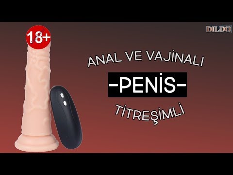Gln 14 Cm Anal ve Vajinal Kullanılabilen 20 Modlu Titreşim Penis