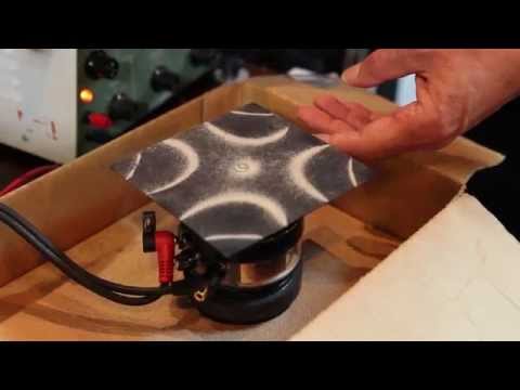 #TBT Watch a Chladni figure created on a Chladni plate!